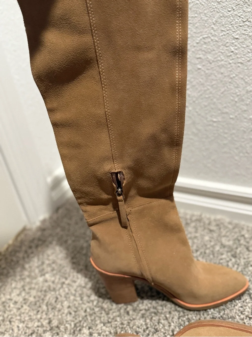 TREASURE & BOND Tall Suede Knee-High Boots